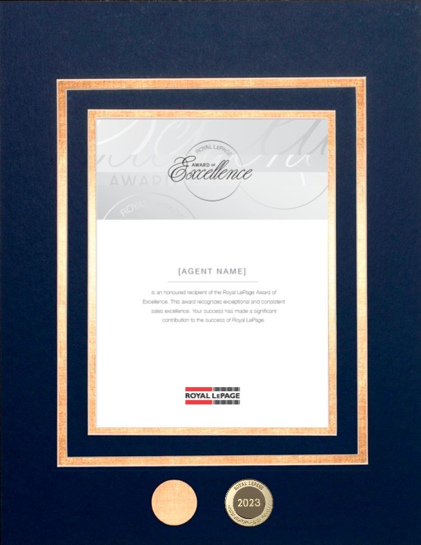 Refill - Royal LePage� Award of Excellence�